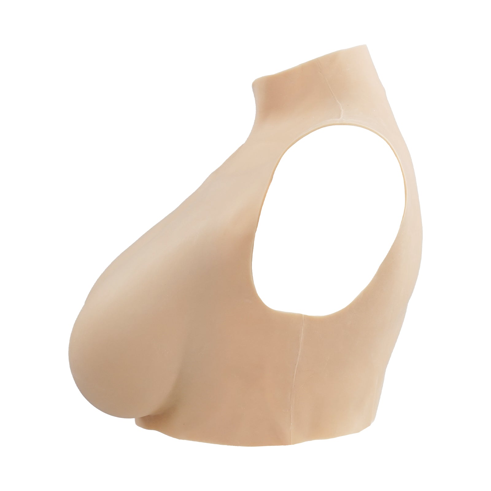 Silicone Breastplate without Nipple