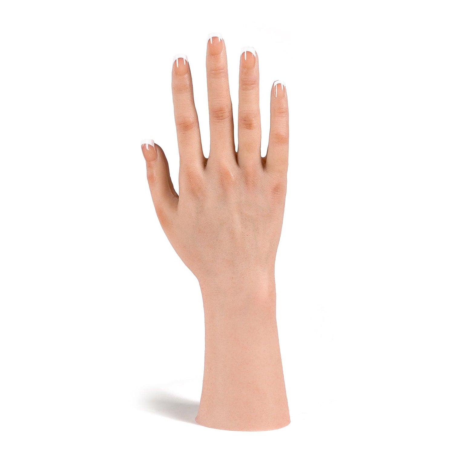 Silicone Female Mannequin Life Size Hand as Sketch Nail Art Practice Jewelry Watch Display for Crossdresser