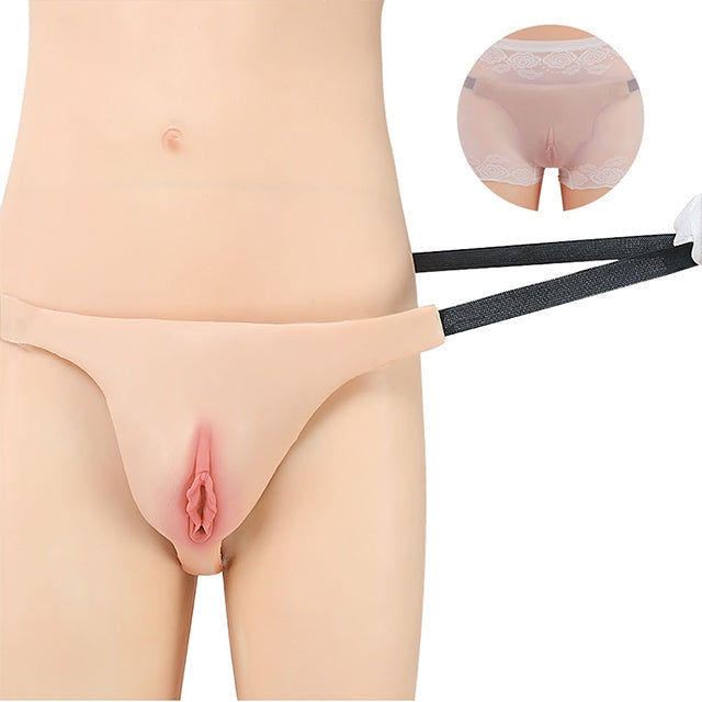 Silicone Vaginal Thong for Crossdresser