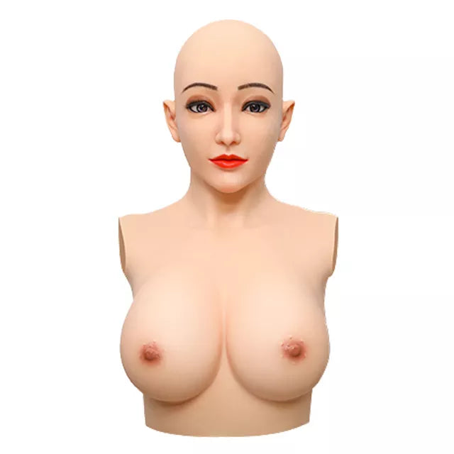 Alice with Breast Female Silicone Female Mask 3G