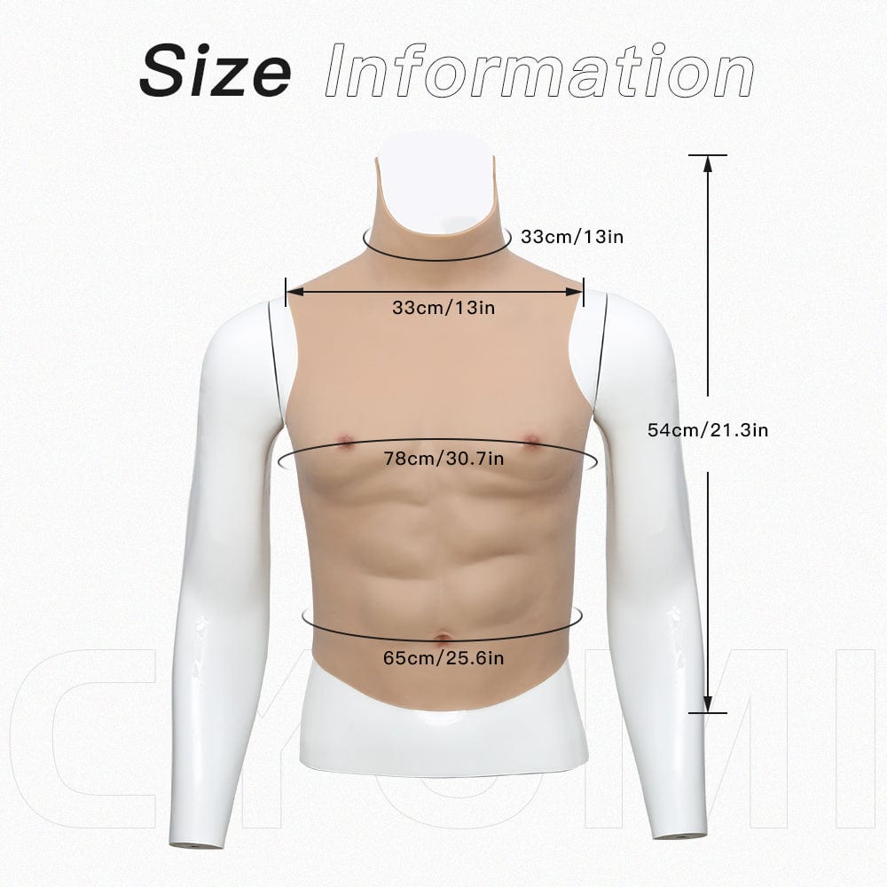 Silicone Muscle Suit Macho Chest 4G for Crossdresser