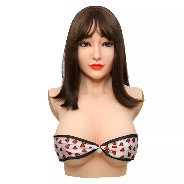 Alice with Breast Female Silicone Female Mask 3G