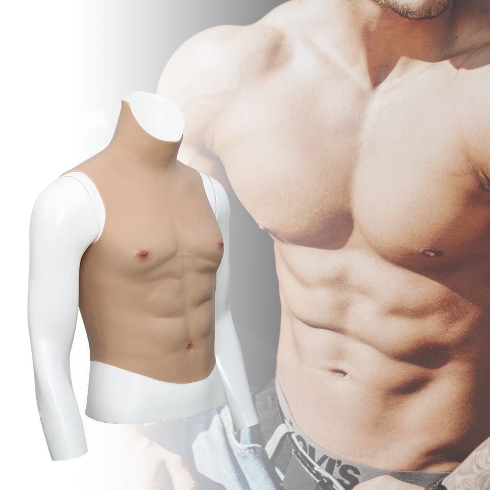 Silicone Muscle Suit Macho Chest 4G for Crossdresser