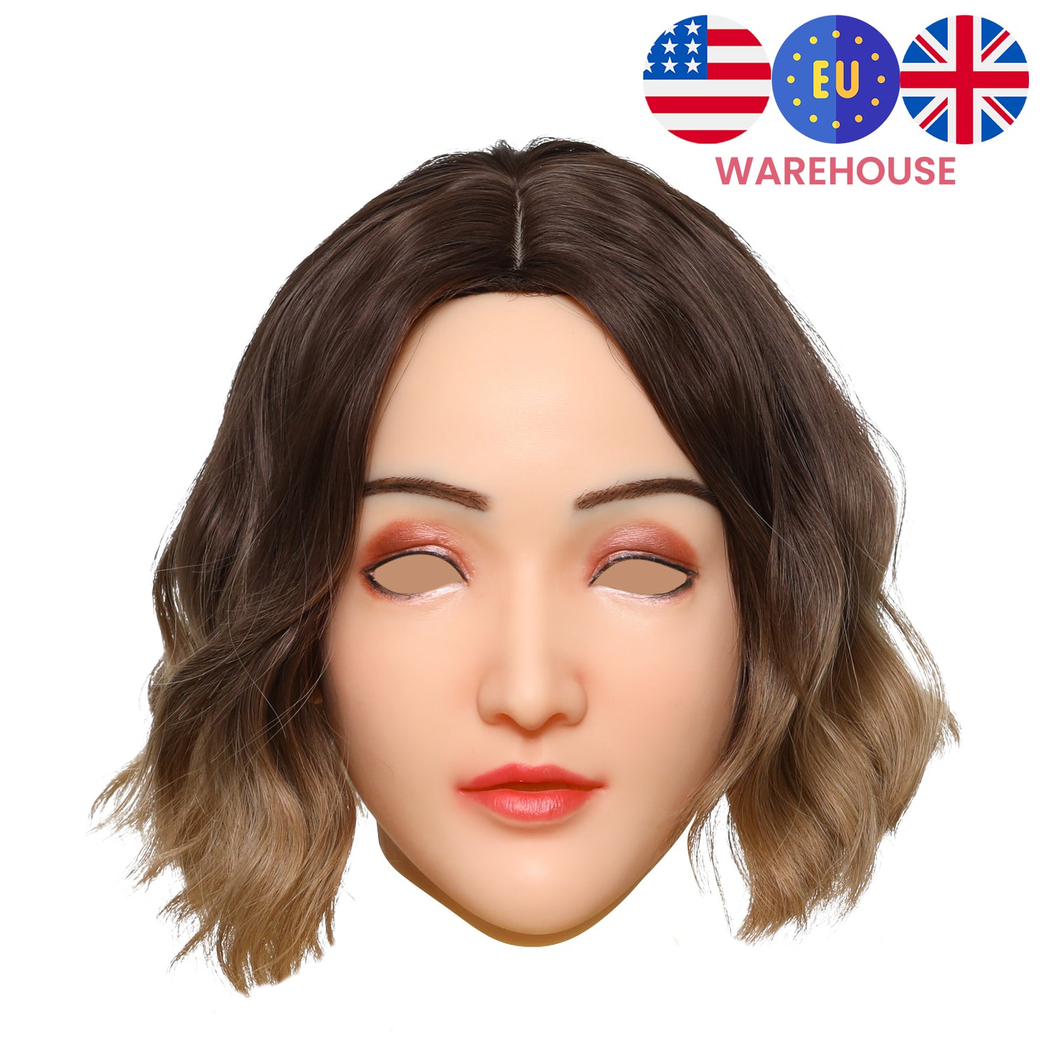Clare Female Mask with Make-up for Crossdresser