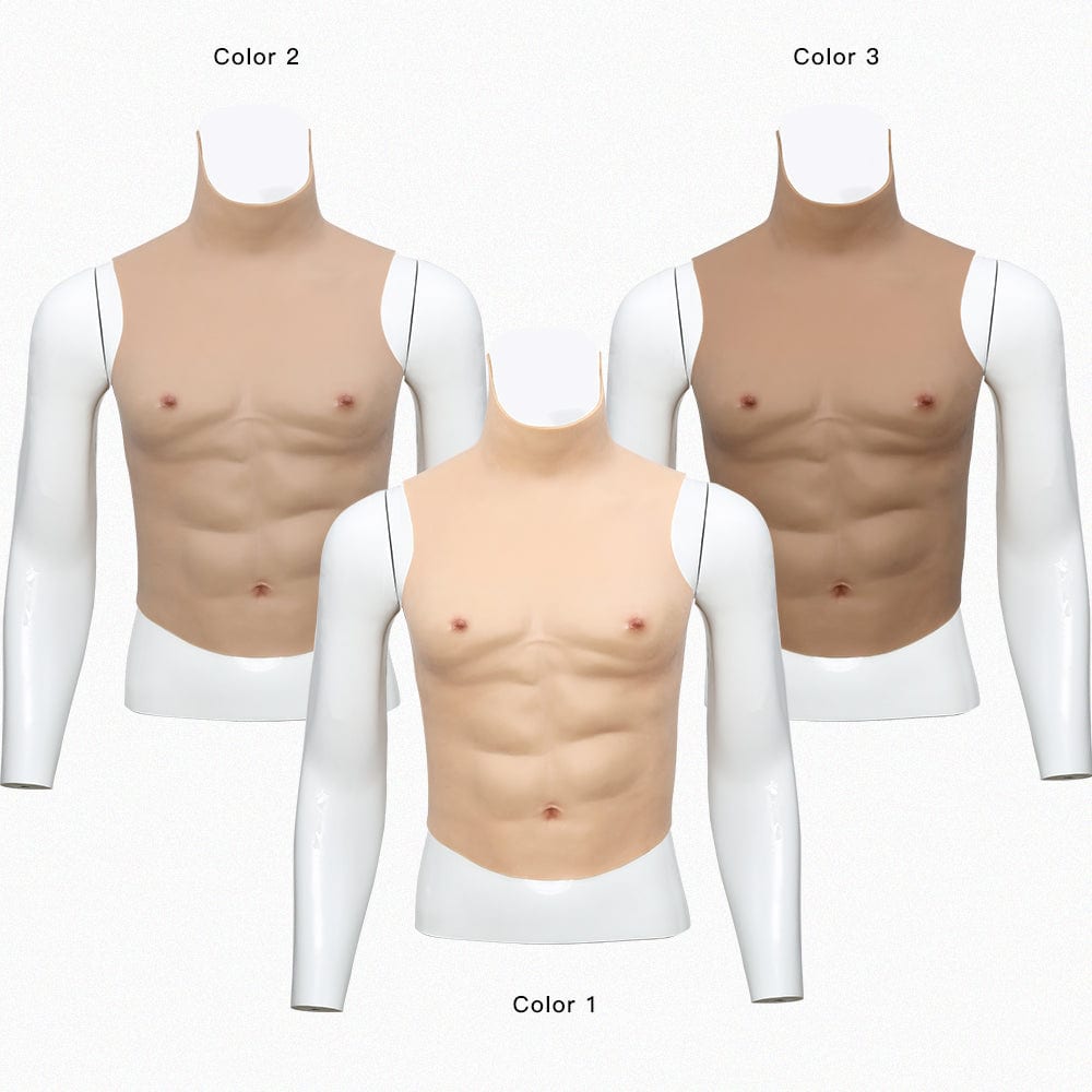 Silicone Muscle Suit Macho Chest 4G for Crossdresser