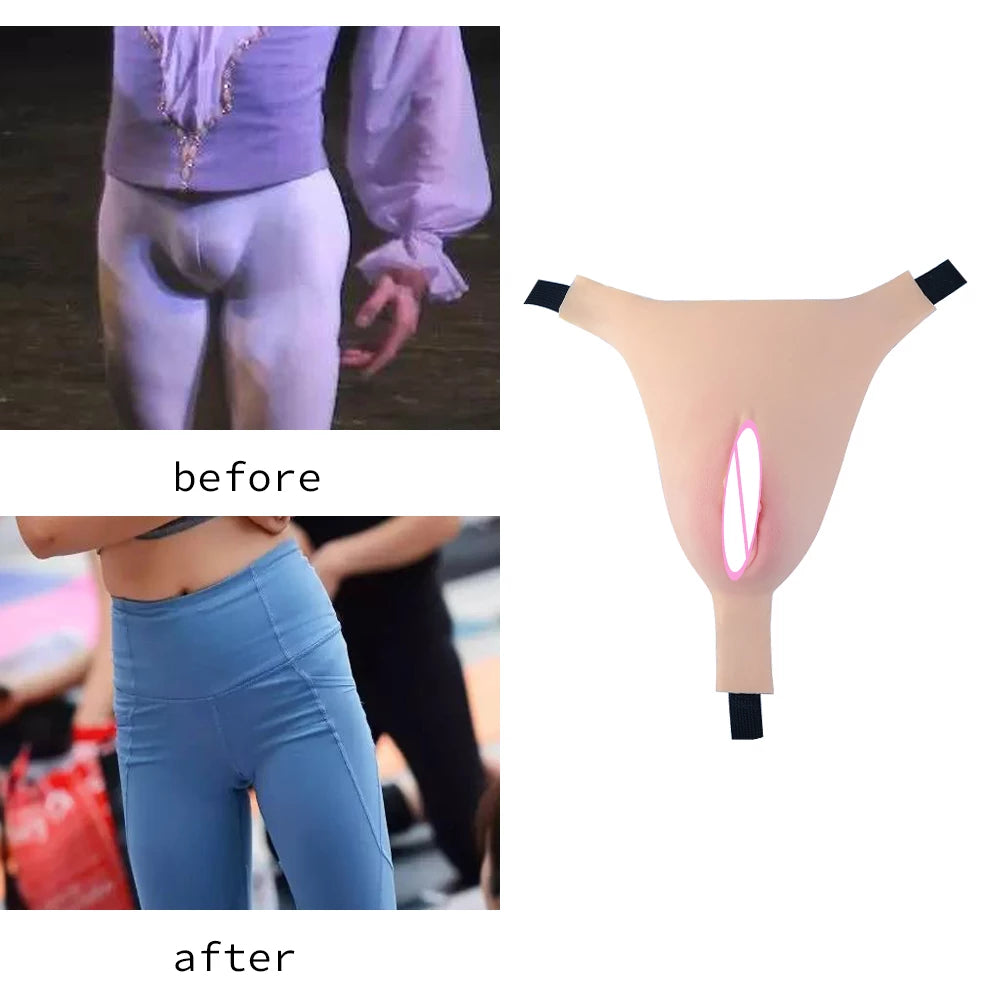 Silicone Vaginal Thong for Crossdresser