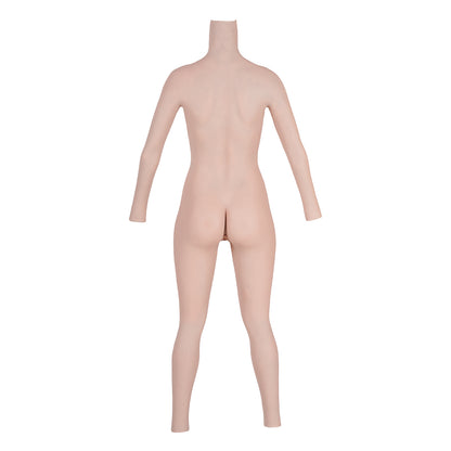 C-E Cup Airbag Filled Silicone Bodysuit with Capillaries 8G