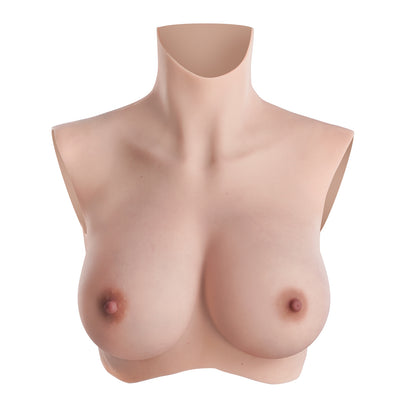 D Cup Oil-Free Capillaries Make-up Breast Forms 8G