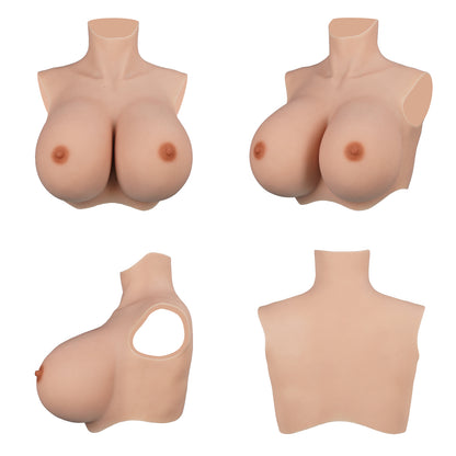 S Cup Huge Boobs Airbag Filling Breast Forms 8G