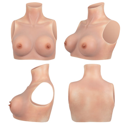 B Cup Realistic Skin Tone Breast Forms