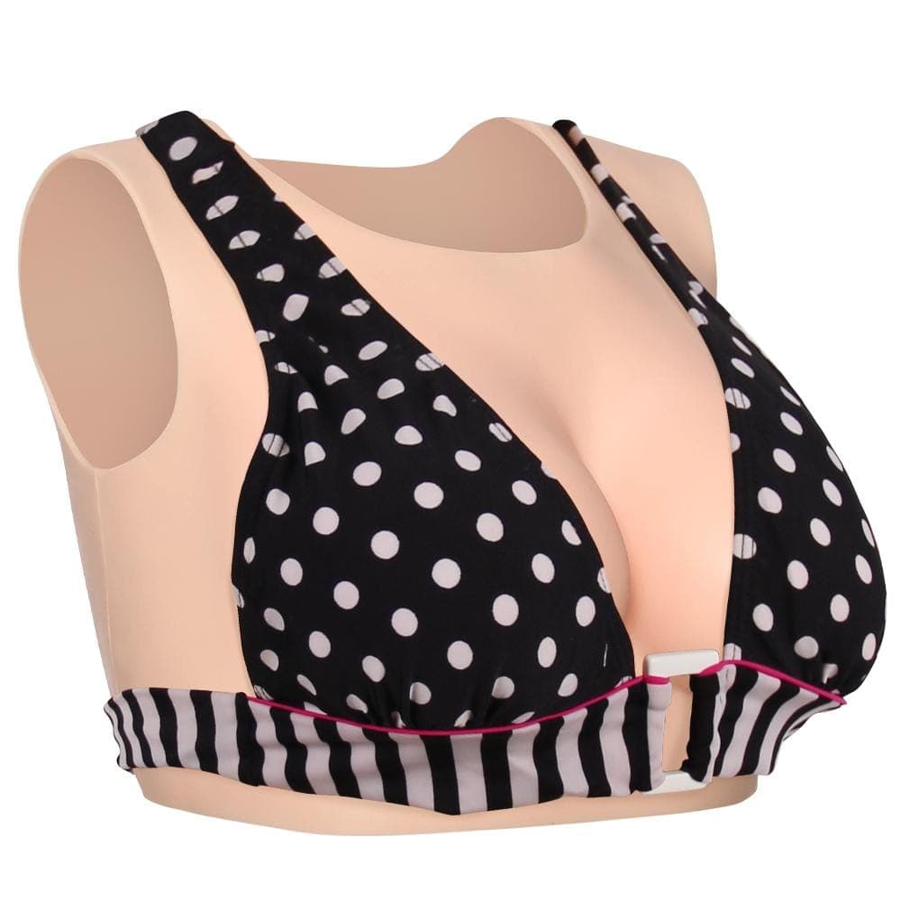 Round Collar Breastplate Silk Filler 4G for Crossdresser