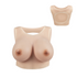 Hollow Back Silicone Fill Breast Forms for Crossdresser