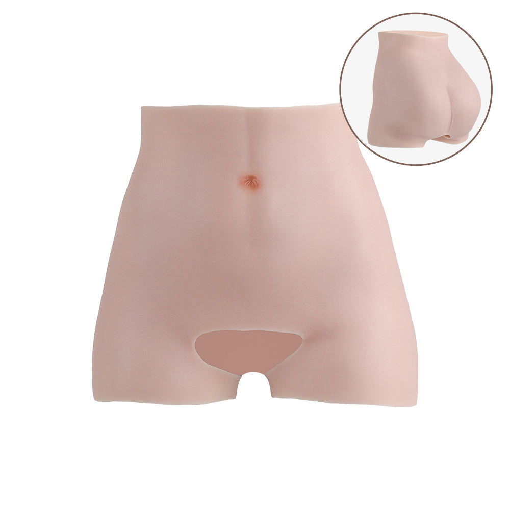 Silicone Open-crotch Pants 1G for Crossdresser