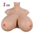 Z Cup Silicone Huge Boobs Breastplate for Crossdresser