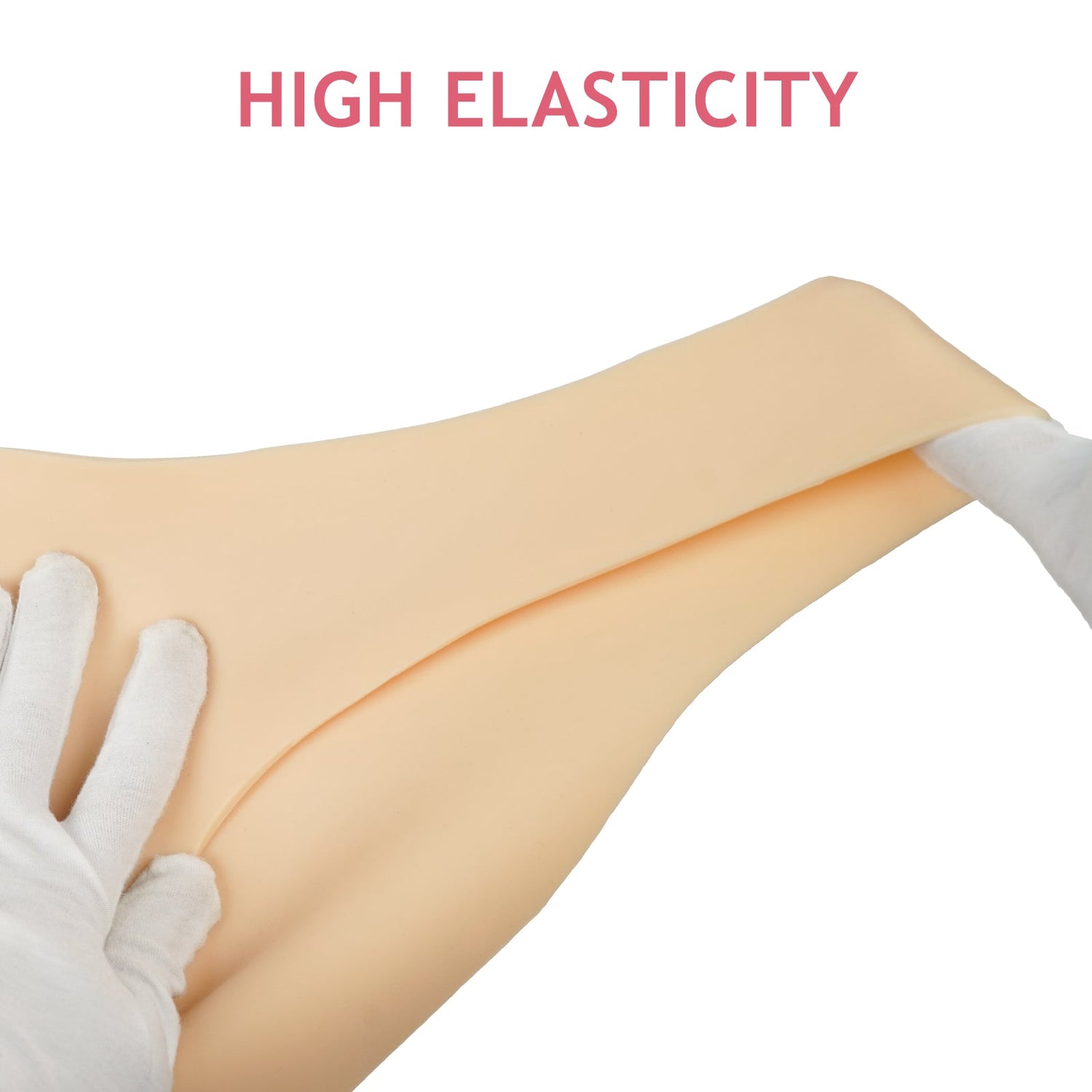 Silicone Vagina Elastic Wearable
