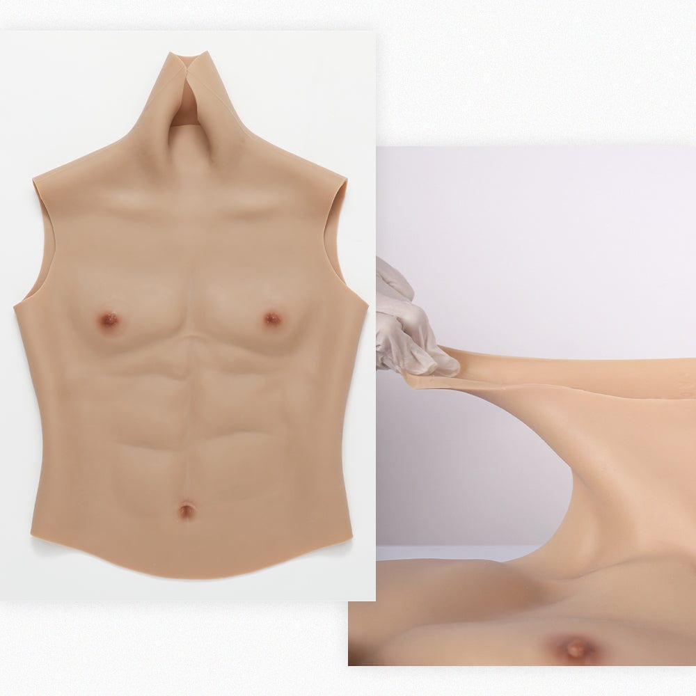 Silicone Muscle Suit Macho Chest 4G for Crossdresser