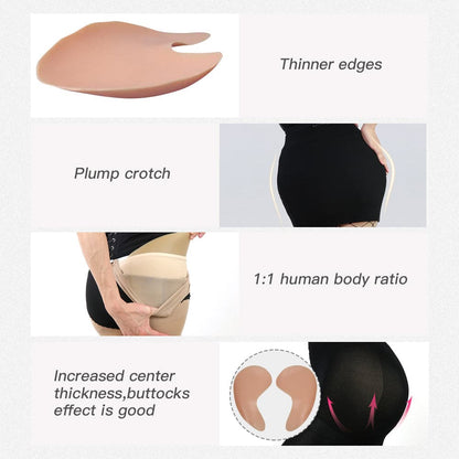 Silicone Hip Pads Butt Lifter Removable Hip Enhancer for Crossdresser