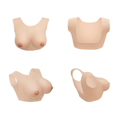  Silicone Breast Plates Filled Silicone Breast