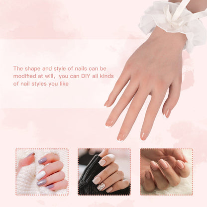 Silicone Female Mannequin Life Size Hand as Sketch Nail Art Practice Jewelry Watch Display for Crossdresser